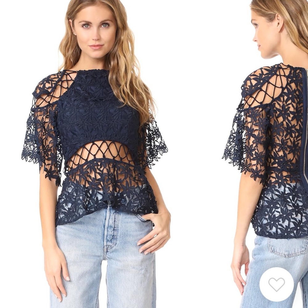 Keepsake Stay Close Lace Top